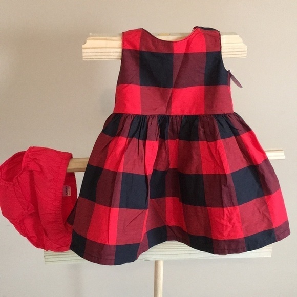 CARTER Checkered Tulle Dress & Bottom Cover. P/A1053/5 - Picture 3 of 9